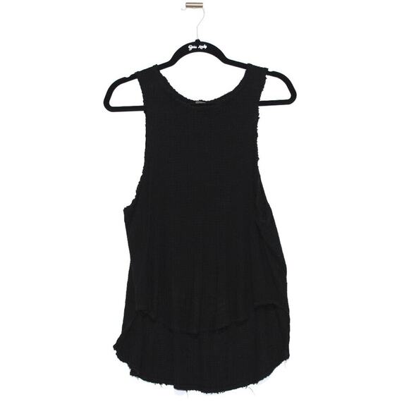 Free People We the Free Tank Knit Tank Top Black Size Medium - Picture 1 of 8
